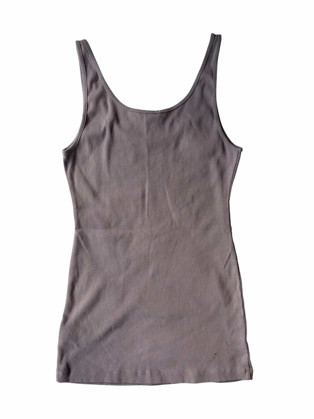 Standard James Perse Mauve Pink Fine Ribbed Daily Tank L NWOT - Picture 2 of 6